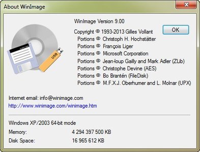 winimage administrator